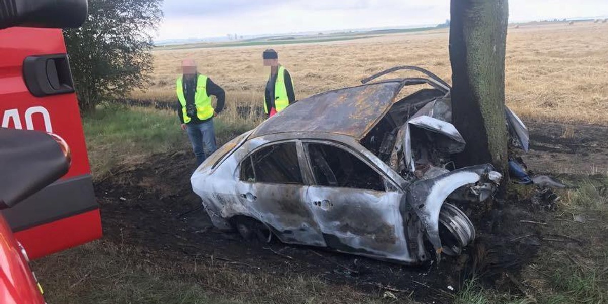 Tragiczny wypadek w pobliżu Głogówka