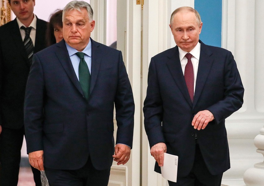 Viktor Orban i Vladimir Putin