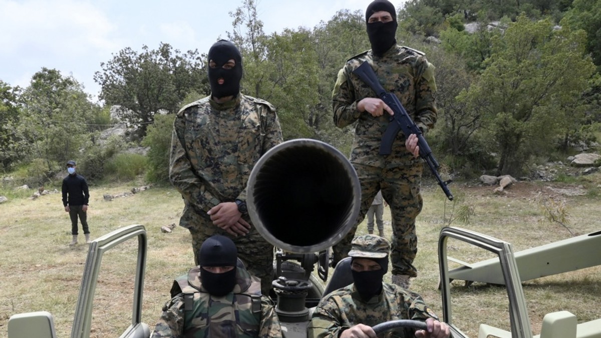 Hezbolah na jugu Libana 21. maja 2023.