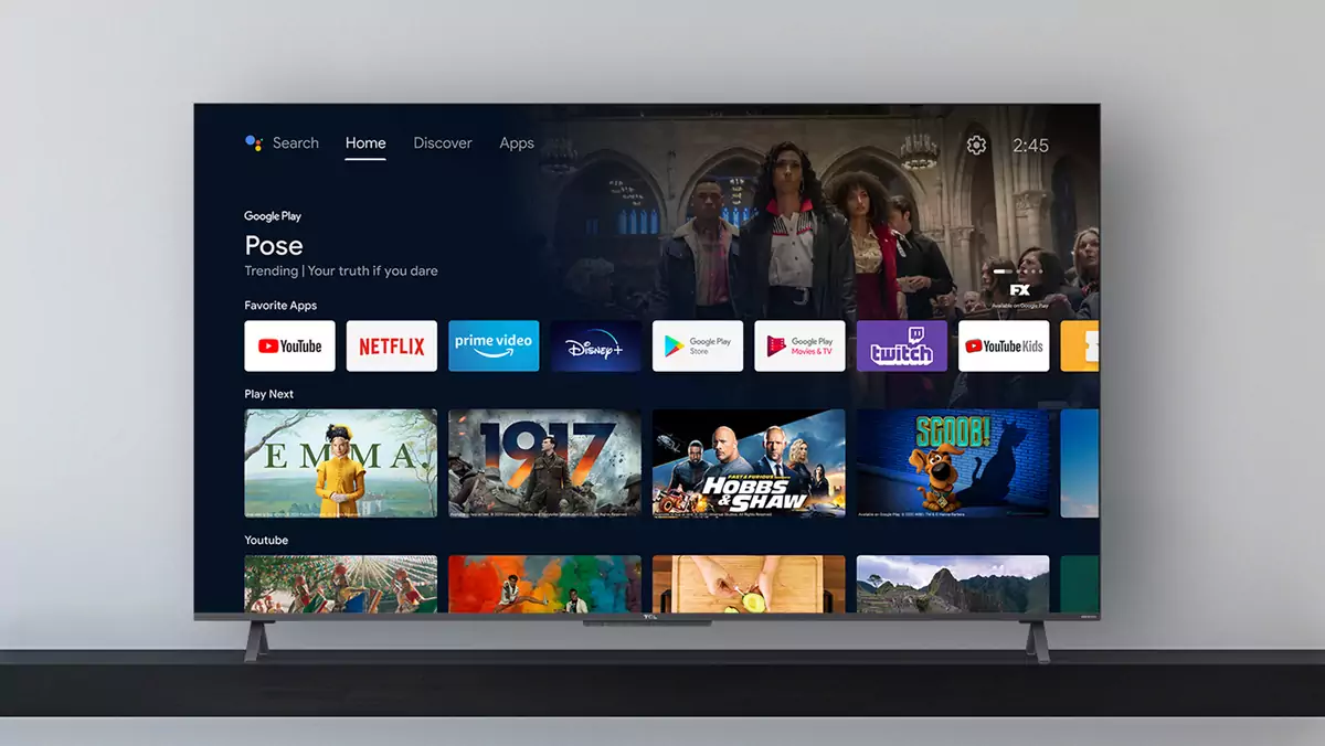 Wszystkie nowe telewizory pracują pod kontrolą systemu Android TV, a w przyszłości - Google TV