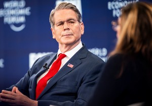 Skot Besent u Davosu 20. januara