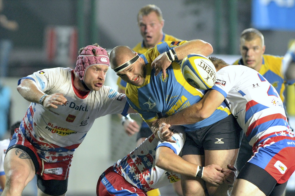 RUGBY PUCHAR POLSKI FINAŁ ARKA GDYNIA BUDOWLANI ŁÓDŹ