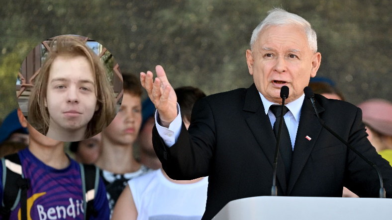 17-latek Maciej Rauhut rozważa pozwanie prezesa Kaczyńskiego