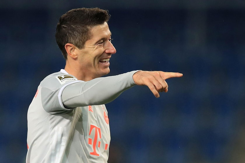 Robert Lewandowskiego strzelił dwa gole Arminii Bielefeld