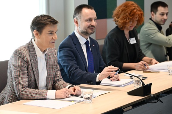 "RADIĆEMO BRŽE I SNAŽNIJE NA REFORMAMA" Brnabić u Briselu, razgovarala sa Martom Kos i Kopmanom: "Srbija nastavlja svoj evropski put"
