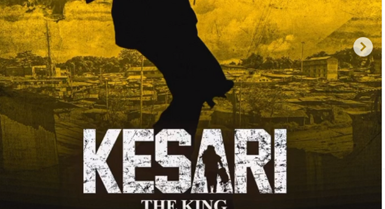 Ibrahim Yekini breaks a Nollywood record with Kesari. [Instagram/iteledicon01]