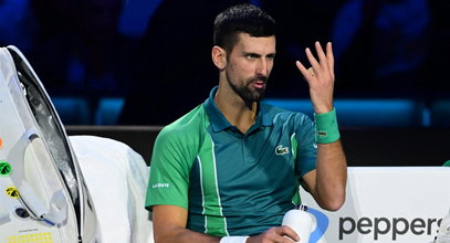 ATP Finals. Hubert Hurkacz postraszył giganta. Zły Djoković zaliczył po meczu wpadkę