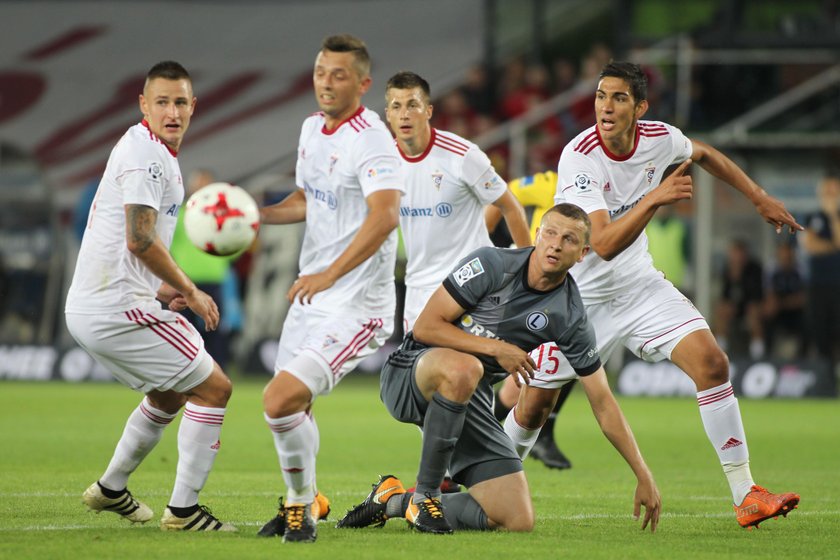 Pilka nozna. Ekstraklasa. Gornik Zabrze - Legia Warszawa. 15.07.2017