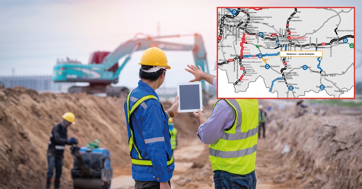 Ważna trasa na południu Polski do granicy z Ukrainą. Ostatni odcinek w Małopolsce ma już wykonawcę [MAPA]