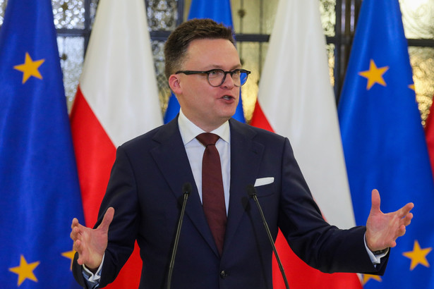 Szymon Hołownia o głosowaniu w Sejmie