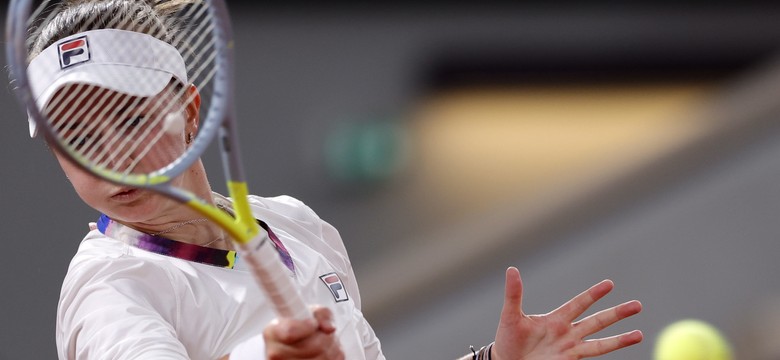 Krejcikova nie obroni tytułu w Paryżu. Odpadła w 1. rundzie French Open