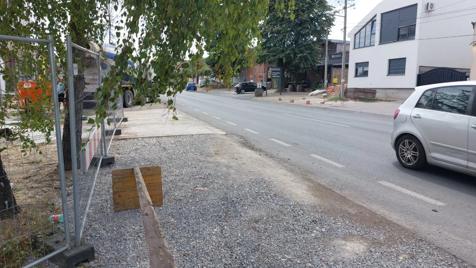Mesto na kom se desila otmica u Novom Sadu