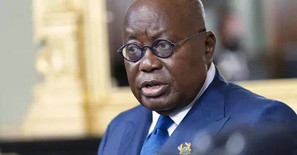 President Nana Addo Dankwa Akufo-Addo. Ghana expects $1.15 billion inflow from IMF and World Bank