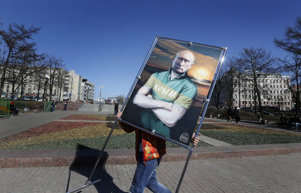 Rosjanie świętują pierwszą rocznicę aneksji Krymu