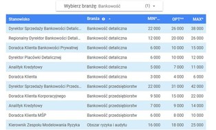 Wynagrodzenia w bankowości, IT i budownictwie. Ile zarabia się na poszczególnych stanowiskach?