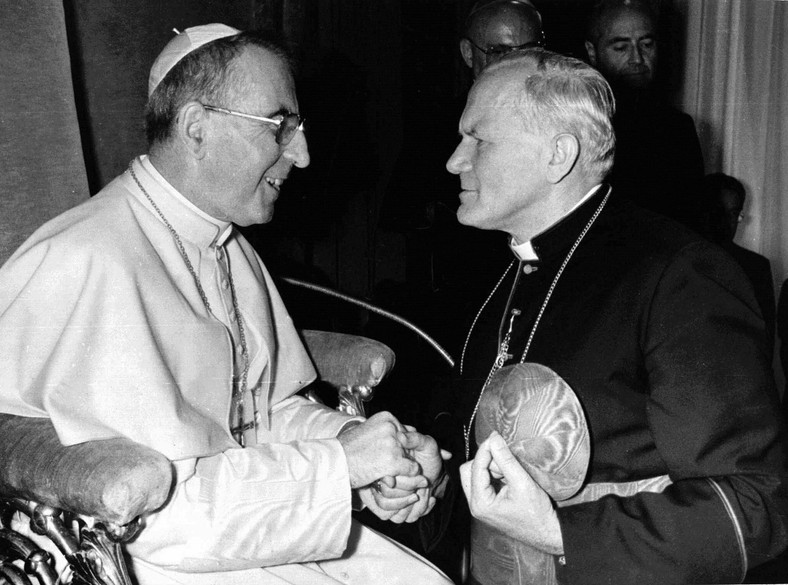 Jan Paweł I i kard. Karol Wojtyła