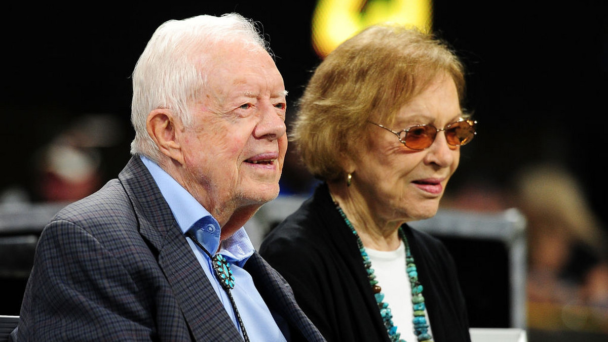 Jimmy Carter i jego żona Rosalynn świętują 75. rocznicę ślubu