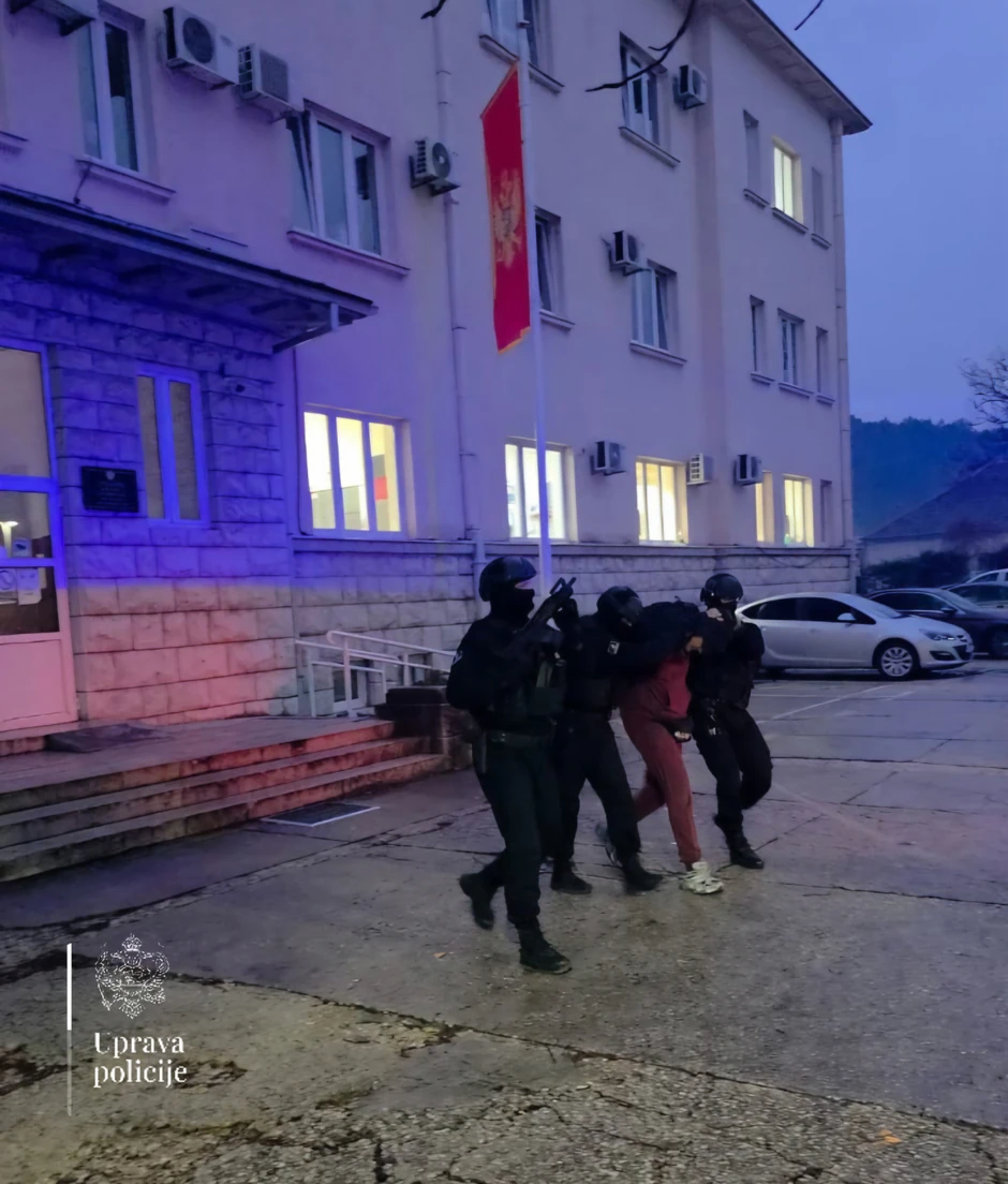 Hapšenje u Crnoj Gori