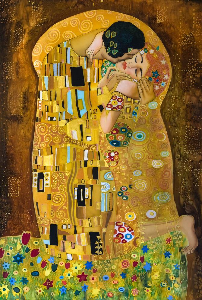 Poljubac, Gustav Klimt