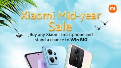 Experience unbeatable offers, win Big and upgrade your tech companion at the Xiaomi Mid-Year Sale