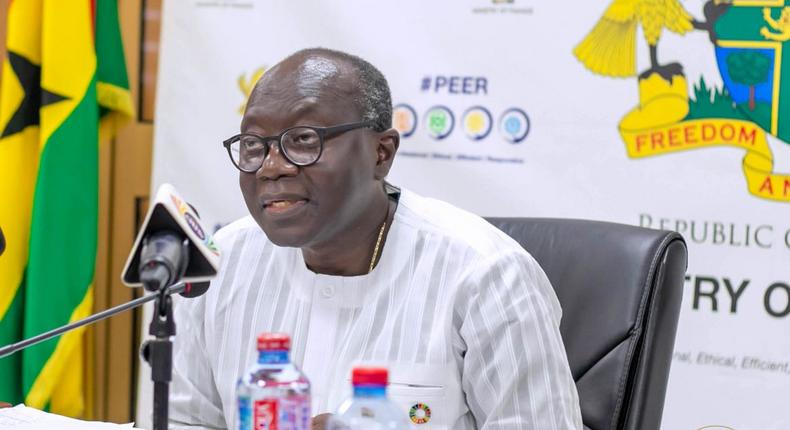 Ghana’s Finance Minister Ken Ofori-Atta.