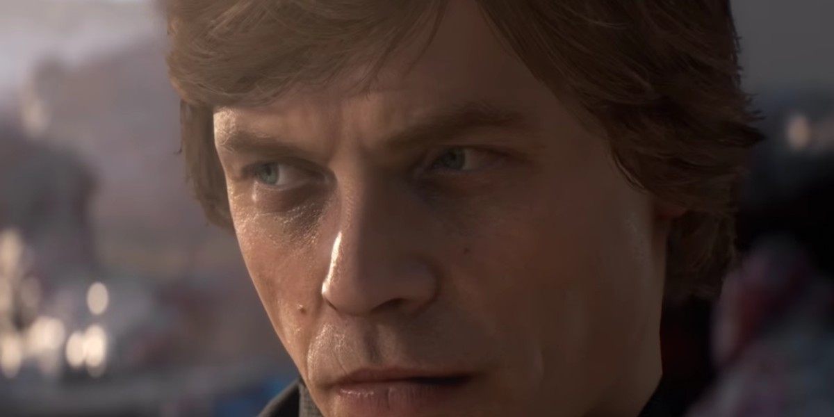 Luke Skywalker to jedna z zablokowanych postaci w grze "Star Wars Battlefront 2"