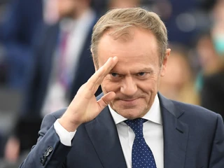 Donald Tusk, szef Rady Europejskiej. Strasburg, 27 marca 2019 r.