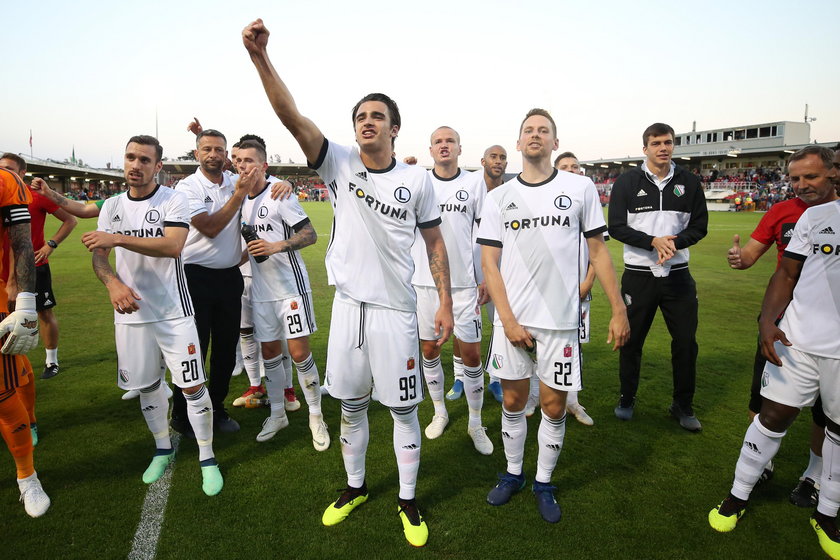 Pilka nozna. Liga Mistrzow. Cork City FC - Legia Warszawa. 10.07.2018