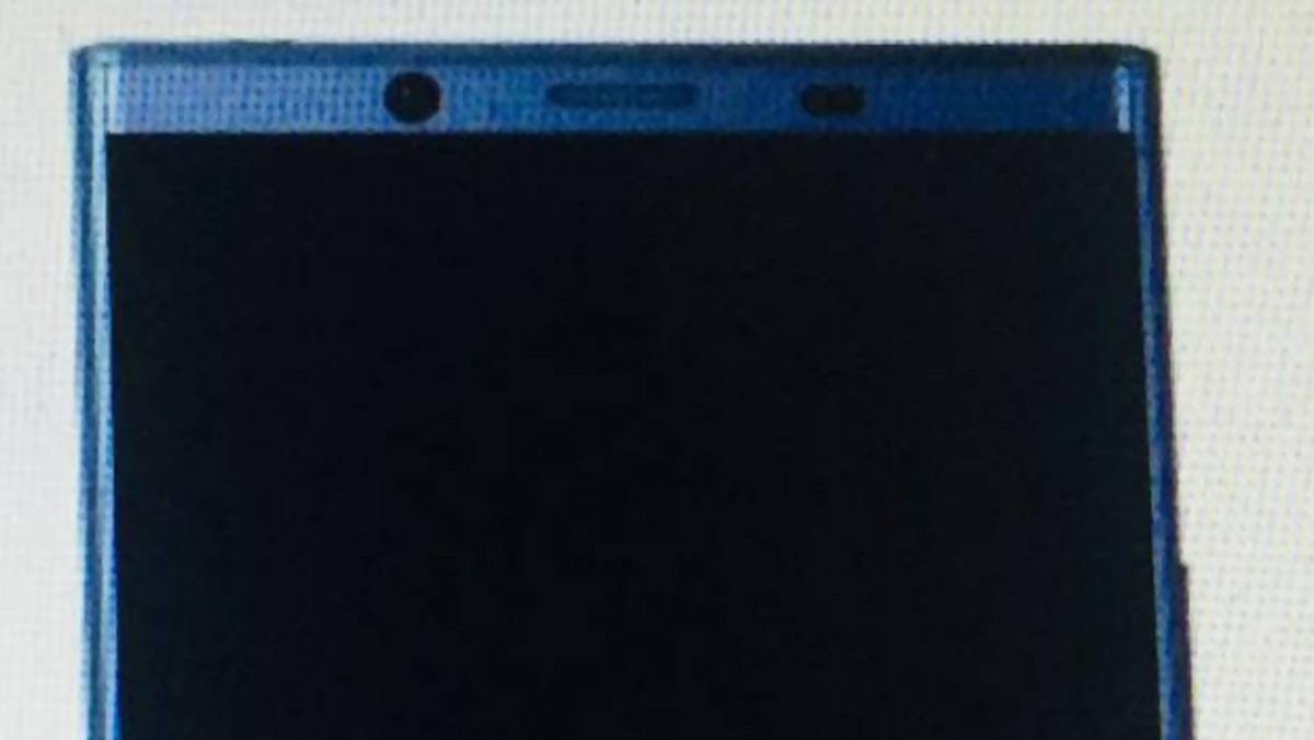 Sony Xperia XZ2 ujawnia bezramkowy wygląd na zdjęciu