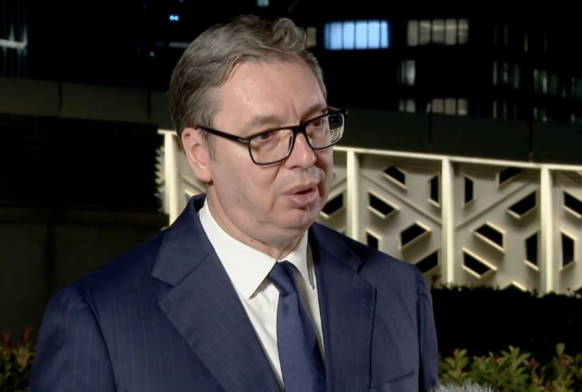 Vučić iz Uzbekistana