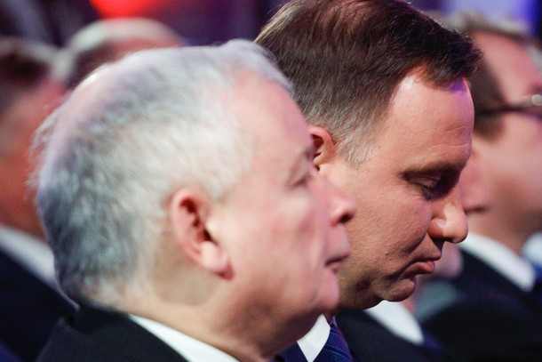 Andrzej Duda i Jarosław Kaczyński, 2017 r. 