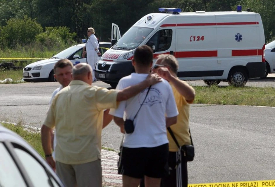 Pad aviona u Zalužanima