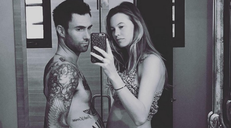 Adam Levine Behati Prinsloo / Fotó: Instagram