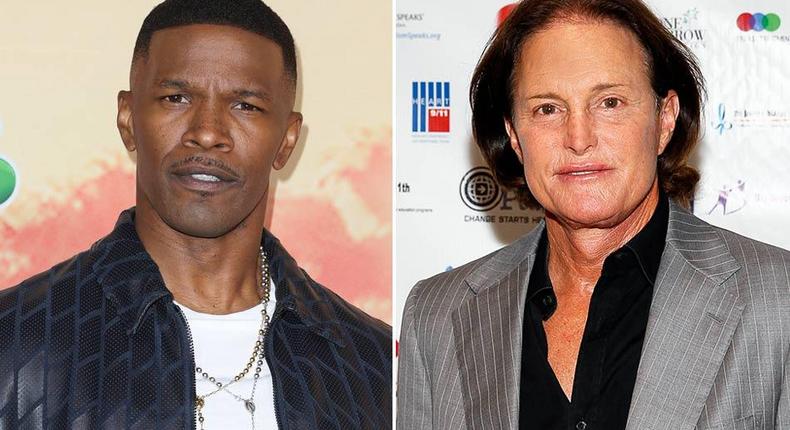 Jamie Foxx slammed by fans for dissing Bruce Jenner's gender transition at iHeartRadio Music Awards