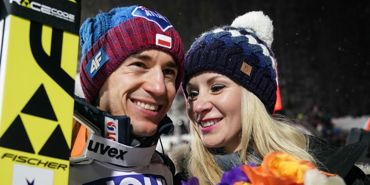 Kamil Stoch i Ewa Bilan-Stoch