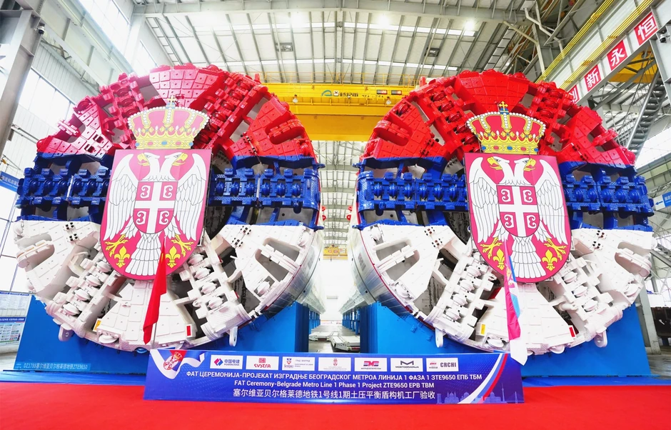 Ovako izgledaju krtice koje će kopati za beogradski metro