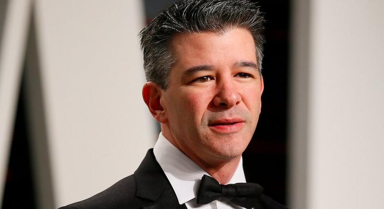 89th Academy Awards - Oscars Vanity Fair Party - Beverly Hills, California, U.S. - 26/02/17 – Uber co-founder Travis Kalanick. REUTERS/Danny Moloshok