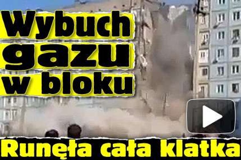 Wybuch gazu w bloku. Runęła cała klatka. FILM