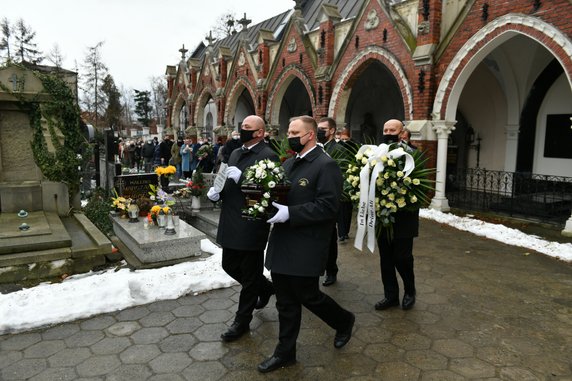 Pogrzeb Marii Koterbskiej w jej rodzinnej miejscowości Bielsko-Biała