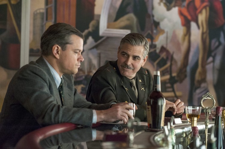 George Clooney i Matt Damon w filmie 'Obrońcy skarbów'