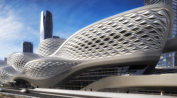 Riyadh Metró /Fotó: Zaha Hadid Architects