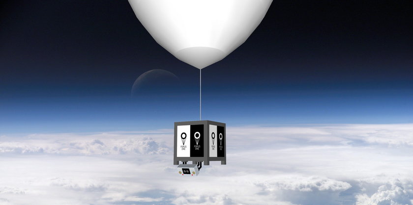 Adam i Mateusz wysłali balona z kamerą w kosmos