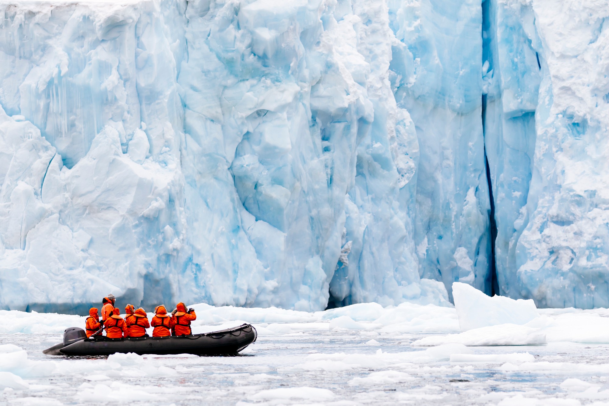 Scientists captured the signals under the ice. (illustration photo)