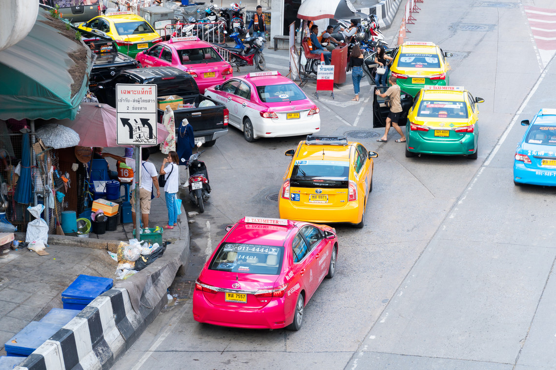 Taksówki w Bangkoku