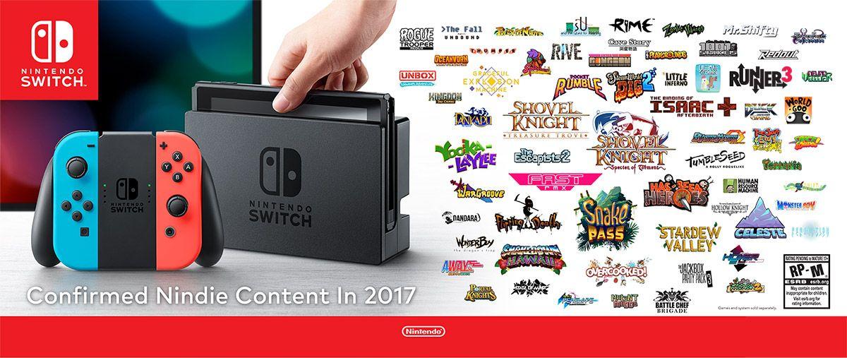 O nezávislé hry nebude na Switchi núdza (zdroj: Nintendo)