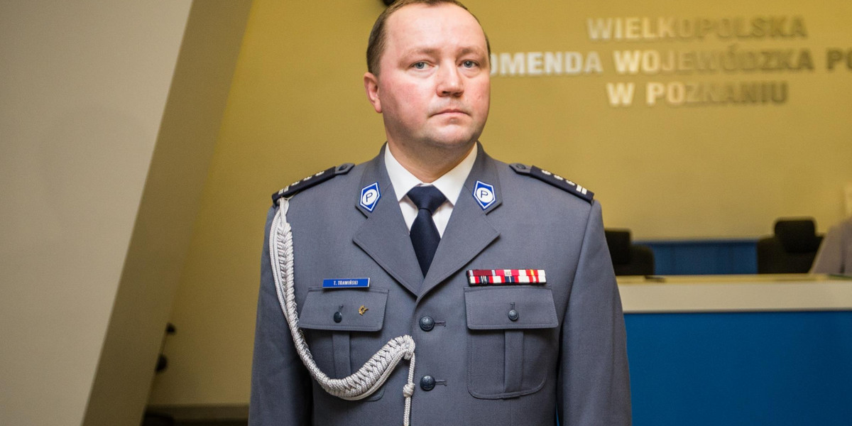 Komendant wielkopolskiej policji przeniesiony do Wrocławia
