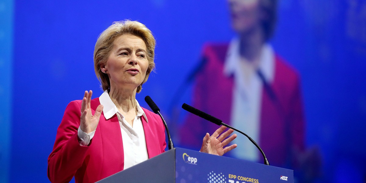 Przewodnicząca KE Ursula von der Leyen