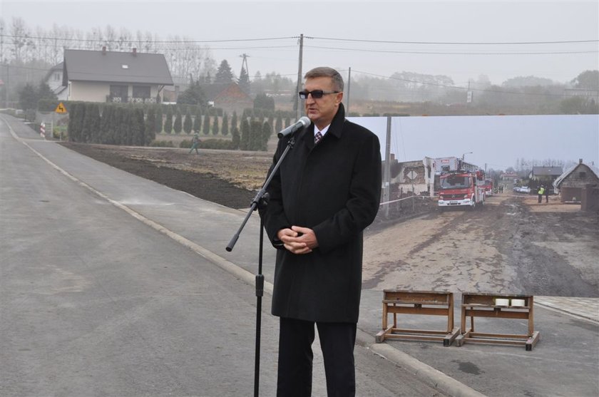 Otwarto odbudowaną drogę w Jankowie Przygodzkim