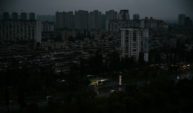 Kijev u mraku, Ukrajina