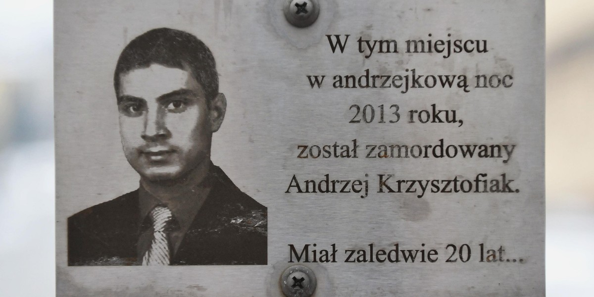 Żądamy dożywocia za zabójstwo Andrzeja!